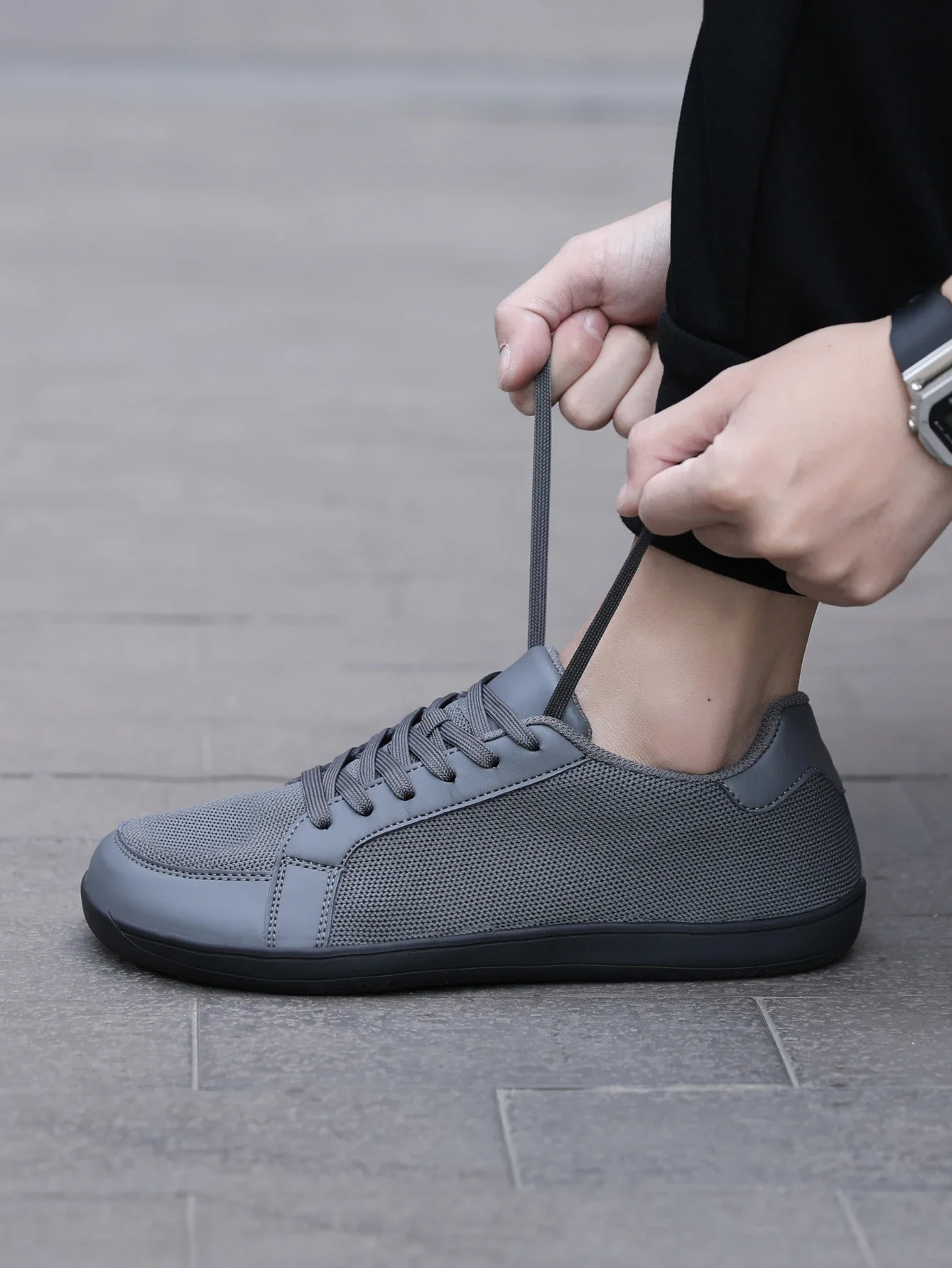 Wide Toe Casual Shoes for Men and Women Barefoot Soft Sole Flats Non Slip Walking Footwear Plus Size Comfortable