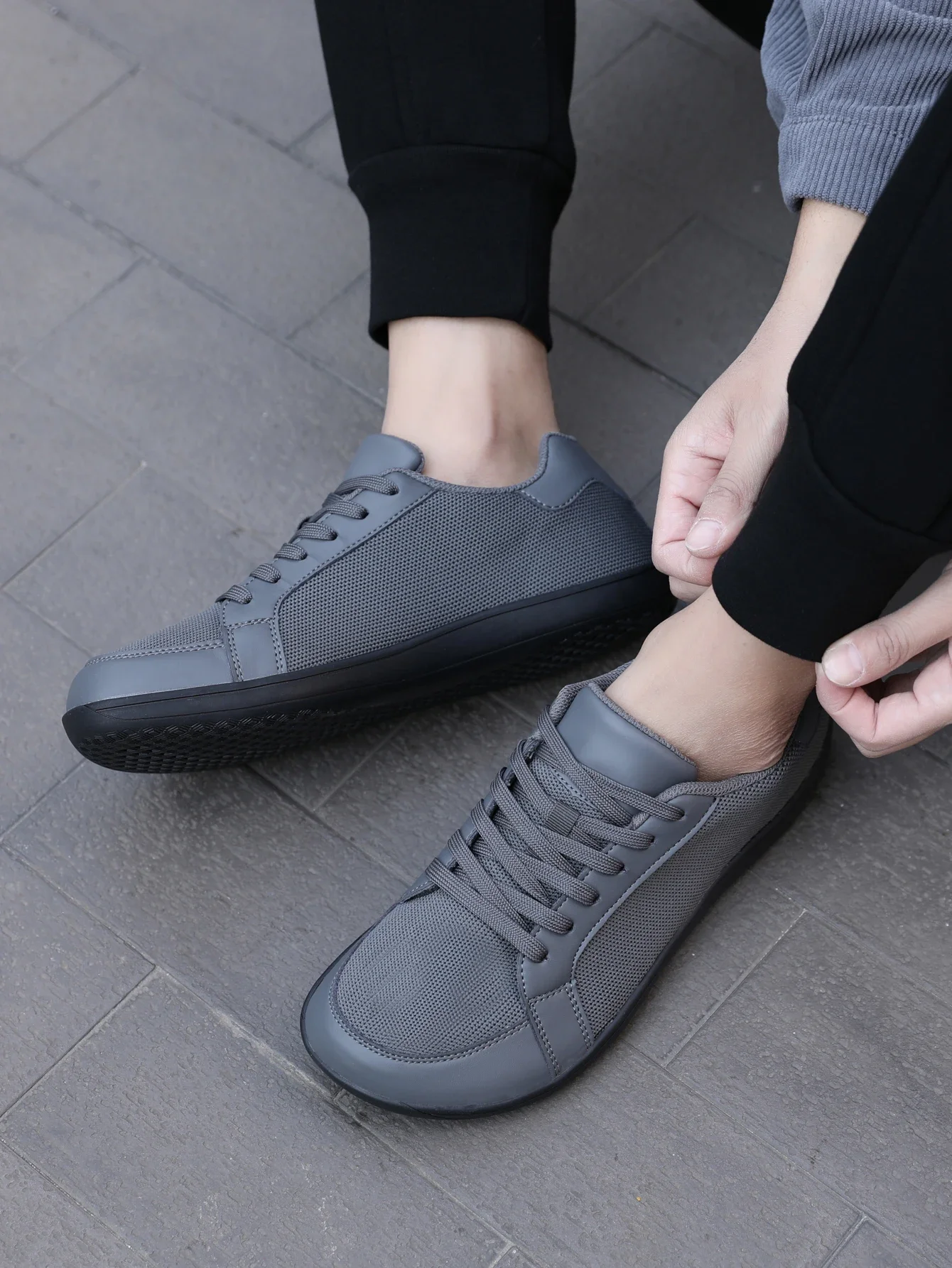 Wide Toe Casual Shoes for Men and Women Barefoot Soft Sole Flats Non Slip Walking Footwear Plus Size Comfortable
