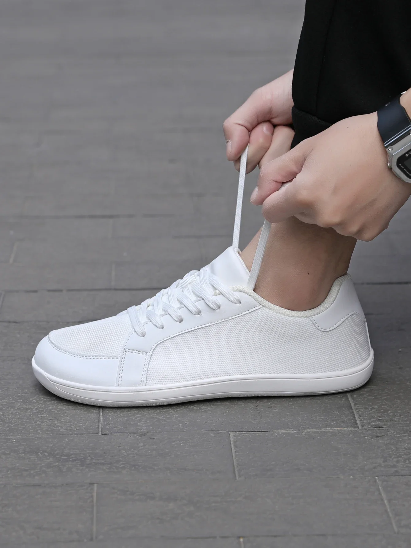 Wide Toe Casual Shoes for Men and Women Barefoot Soft Sole Flats Non Slip Walking Footwear Plus Size Comfortable