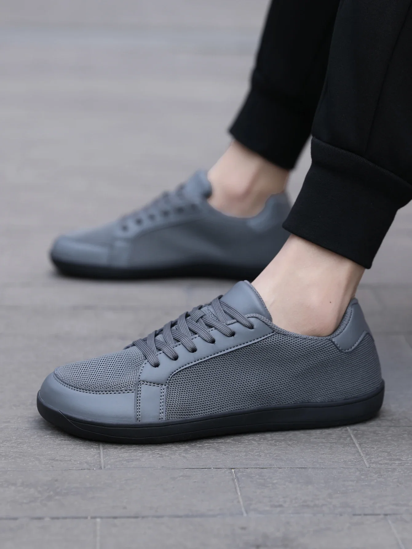 Wide Toe Casual Shoes for Men and Women Barefoot Soft Sole Flats Non Slip Walking Footwear Plus Size Comfortable