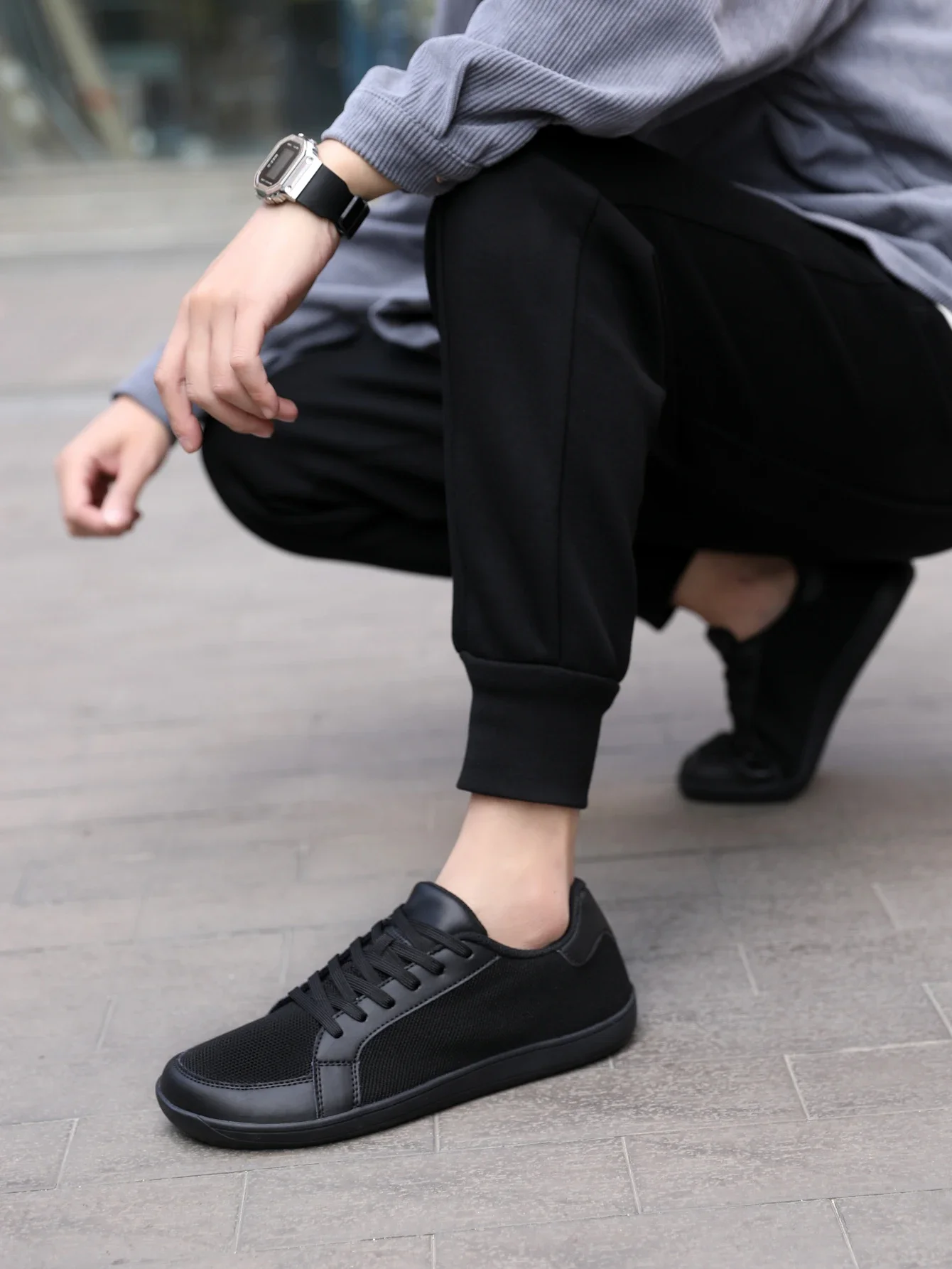 Wide Toe Casual Shoes for Men and Women Barefoot Soft Sole Flats Non Slip Walking Footwear Plus Size Comfortable