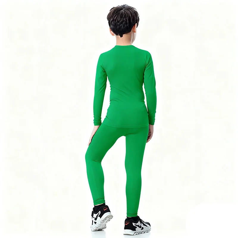 Kids Children Boy Girl Running Long T Shirt Fitness Sport Basketball Football Outdoor Hiking Jogging Riding Soccer Clothes J26