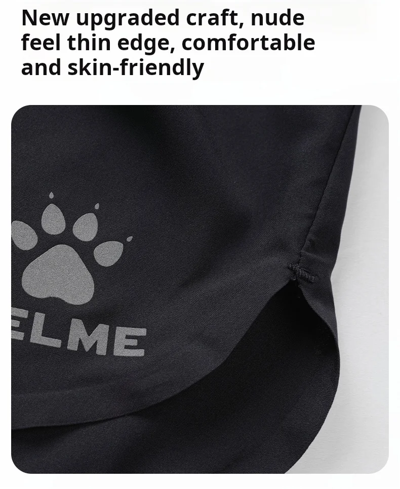 Kelme Woven Training Shorts For Men's Breathable Marathon Fitness Track And Field Training Running Shorts
