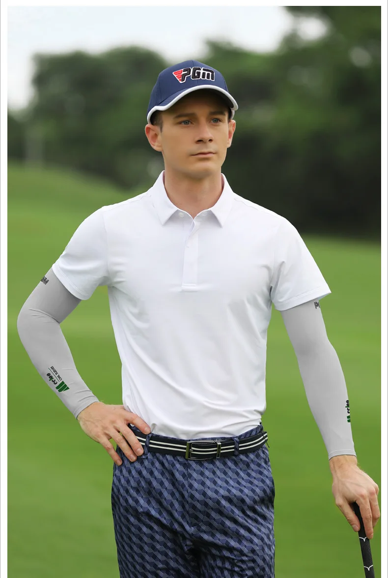 PGM 1 Pair Men Women Golf T-shirt AccessoryArm Sleeve Warmers Sunscreen Ice Cool Breathable Outdoor Sport Wear 4 Seasons XT003