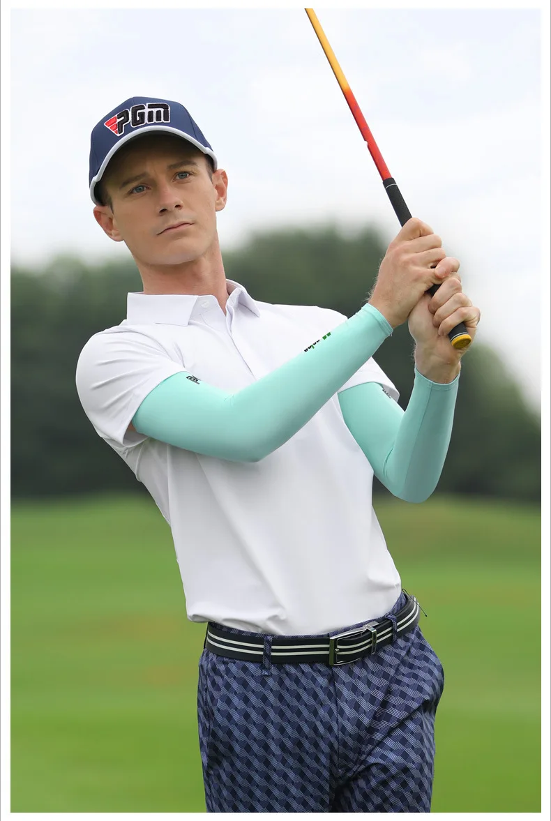 PGM 1 Pair Men Women Golf T-shirt AccessoryArm Sleeve Warmers Sunscreen Ice Cool Breathable Outdoor Sport Wear 4 Seasons XT003