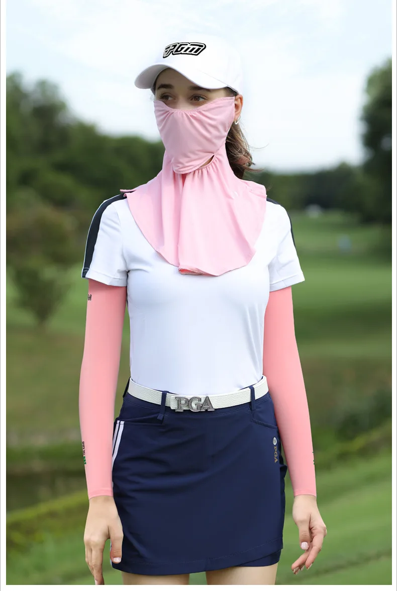 PGM 1 Pair Men Women Golf T-shirt AccessoryArm Sleeve Warmers Sunscreen Ice Cool Breathable Outdoor Sport Wear 4 Seasons XT003