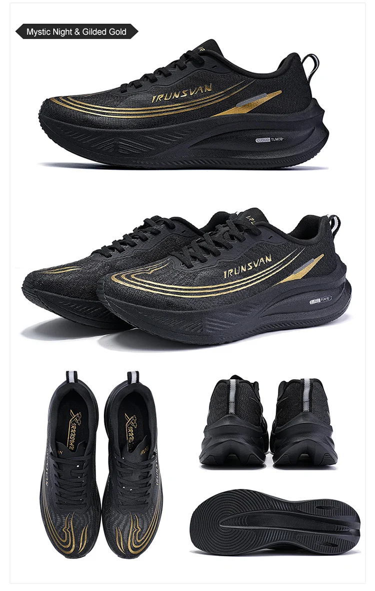IRUNSVAN HEAT 3.0 Men Lightweight Running Shoes Breathable Mesh Sneakers Shock-Absorbing Non-Slip Soft-Sole Fitness Versatile