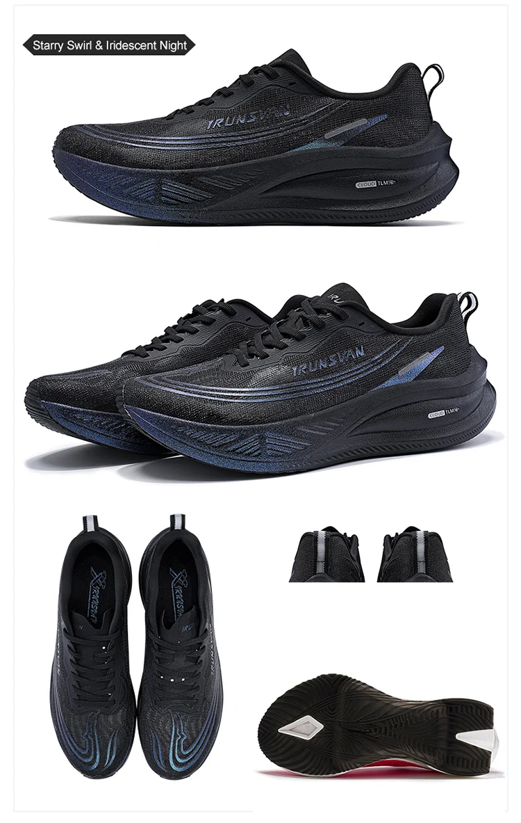 IRUNSVAN HEAT 3.0 Men Lightweight Running Shoes Breathable Mesh Sneakers Shock-Absorbing Non-Slip Soft-Sole Fitness Versatile