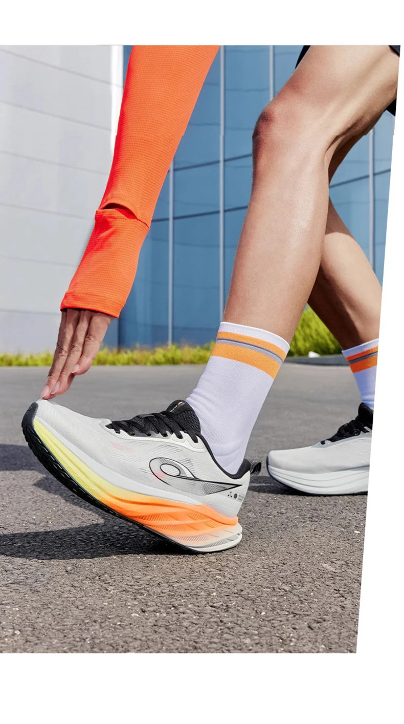 QIAODAN DS2 Men's Jogging Shoes 2026 Mesh Shock Absorption Training Sport Shoes Breathable Running Sneakers QXB023253217R
