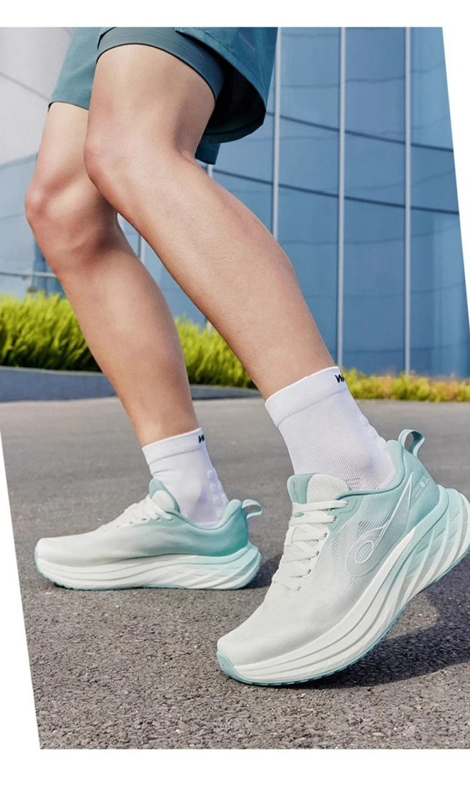 QIAODAN DS2 Men's Jogging Shoes 2026 Mesh Shock Absorption Training Sport Shoes Breathable Running Sneakers QXB023253217R