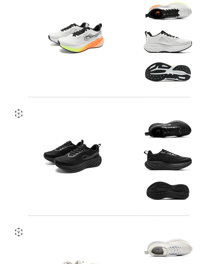 QIAODAN DS2 Men's Jogging Shoes 2026 Mesh Shock Absorption Training Sport Shoes Breathable Running Sneakers QXB023253217R