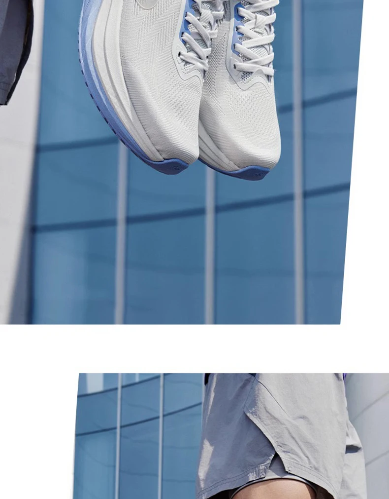 QIAODAN DS2 Men's Jogging Shoes 2026 Mesh Shock Absorption Training Sport Shoes Breathable Running Sneakers QXB023253217R