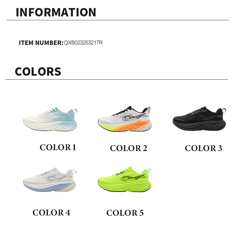 QIAODAN DS2 Men's Jogging Shoes 2026 Mesh Shock Absorption Training Sport Shoes Breathable Running Sneakers QXB023253217R