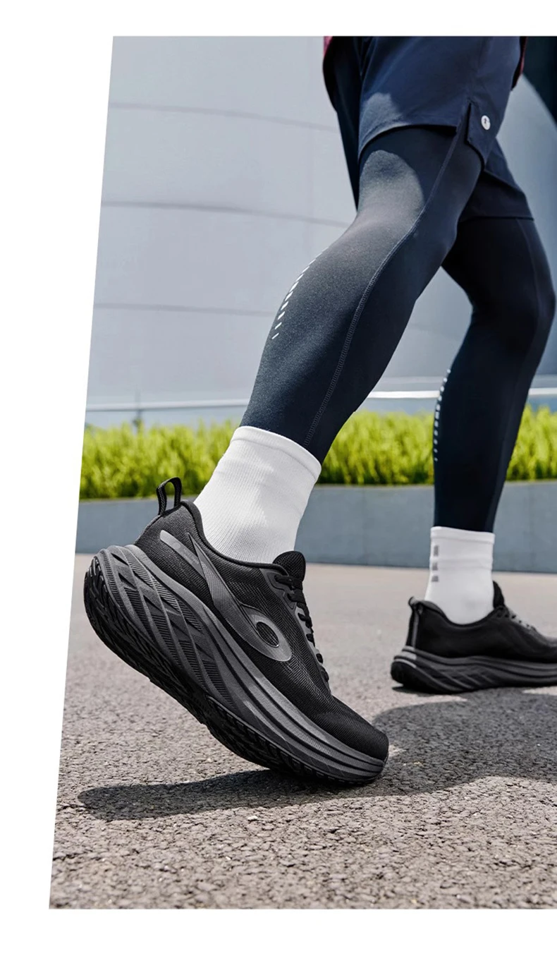 QIAODAN DS2 Men's Jogging Shoes 2026 Mesh Shock Absorption Training Sport Shoes Breathable Running Sneakers QXB023253217R