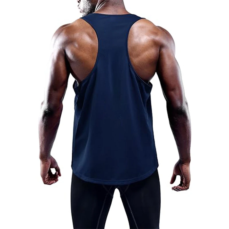 Men Running Vest Summer Gym Fitness Male Sleeveless Shirt Workout Training Singlets Football Tanktop Clothing Sport Tank Top Men