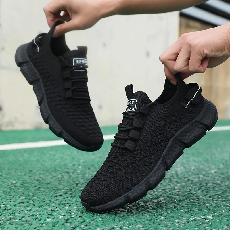 Hot Sports Fashion Men's Sneakers Breathable Lightweight Running Shoes 2025 New Men Women Casual Walking Sneakers Tenis Feminino