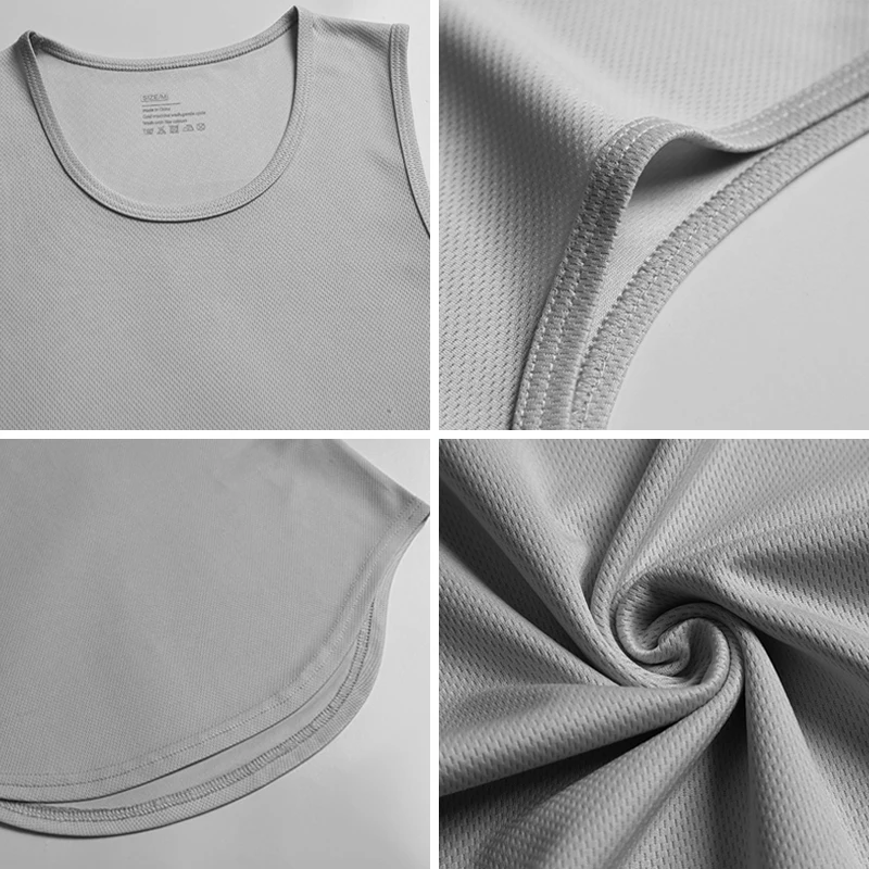Women's Running Vests Summer Quick-drying Gym Tank Tops Mesh Fitness Clothing Loose Sports Basketball Sleeveless T Shirts