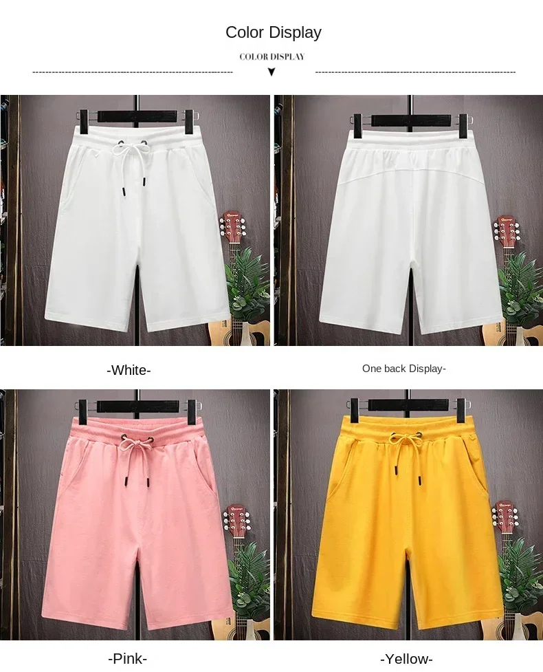 Men's New High-quality Sports and Casual Shorts for Summer Comfortable Breathable Fashionable Versatile Pure Cotton Shorts