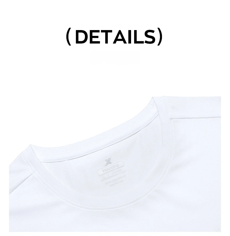 XTEP Men's T Shirt Shorts 2025 Spring Summer Shock Absorption Cushion Tops Bottoms Climbing Outdoor Mixed Color 875229A70154