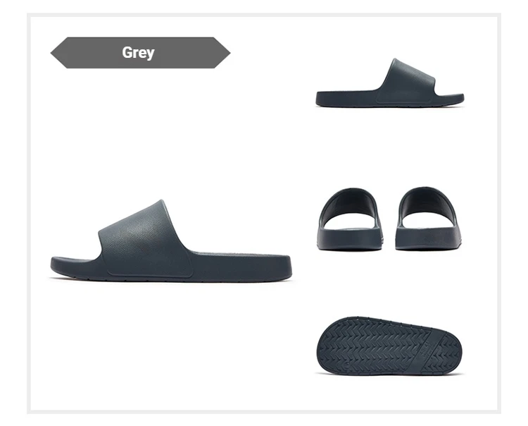 361 Degrees Slippers EVA Men and Women Soft Comfortable Breathable Skidproof Antibacterial Outdoor Casual Home Shoes 622617001