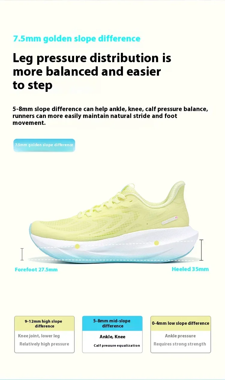 BMAI Breathable Running Shoes Designer Jogging Trainers Women's Lace-up Mesh Casual Sneakers Women 10KM Cushion Sports Sneaker