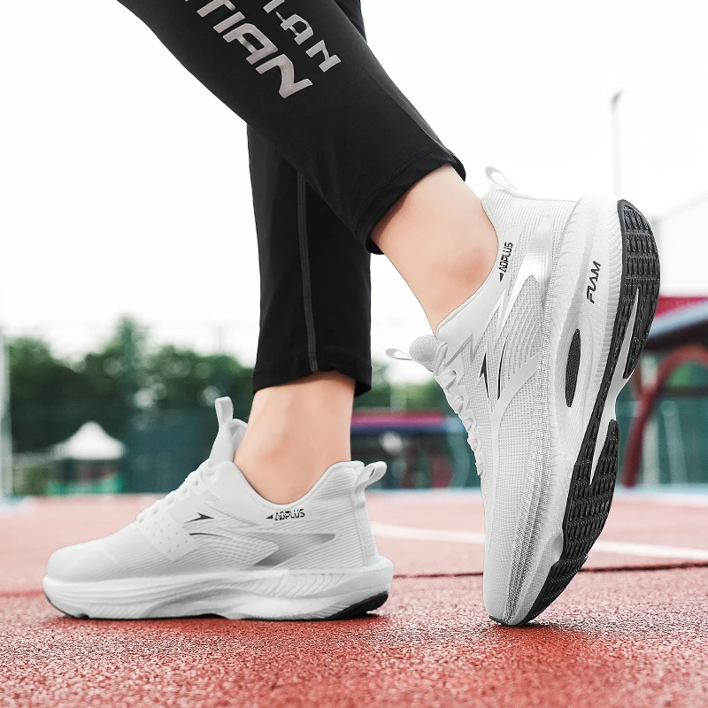 Unisex Sports Shoes Carbon Plate Walking Running Sneakers Shock-Absorbing Marathon Racing Athletics Training for Men's&Women
