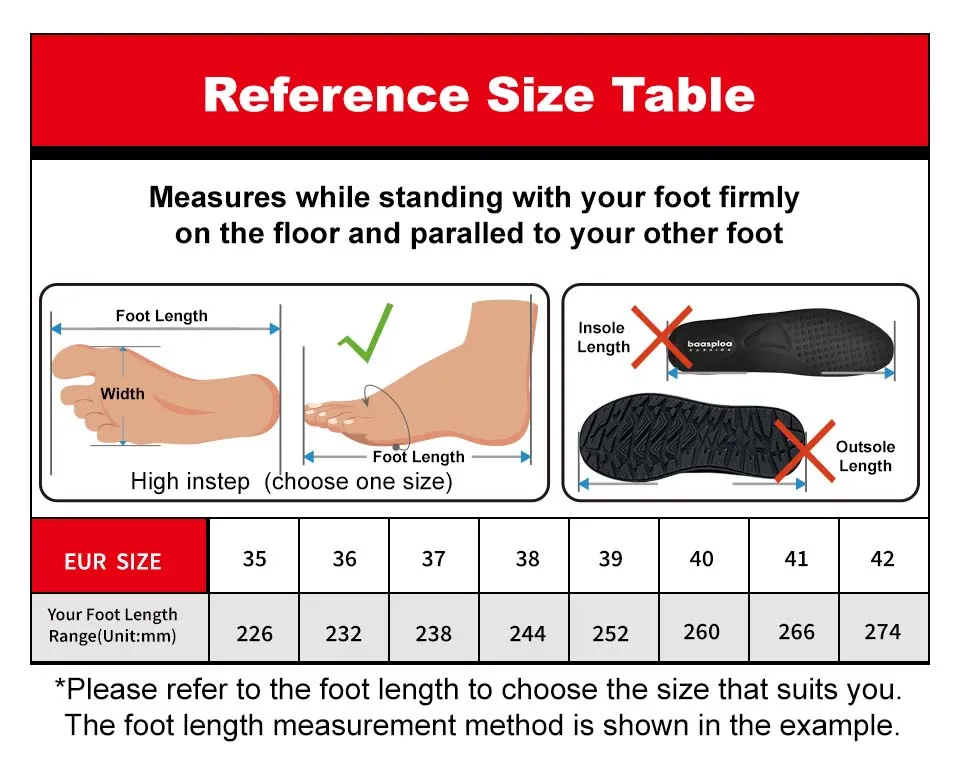 Baasploa Women Running Shoes Lightweight Breathable Sport Shoes For Women Comfort White Sneakers Casual Sneakers Non-Slip