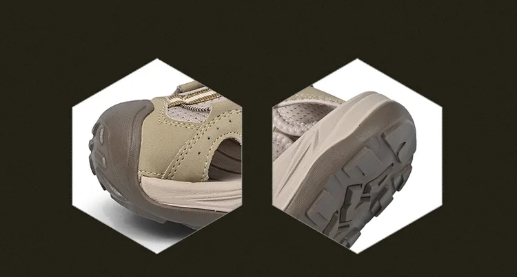 High-quality men's leisure sports sandals summer new breathable outdoor sandals with thick soles and comfortable sandals 38-47