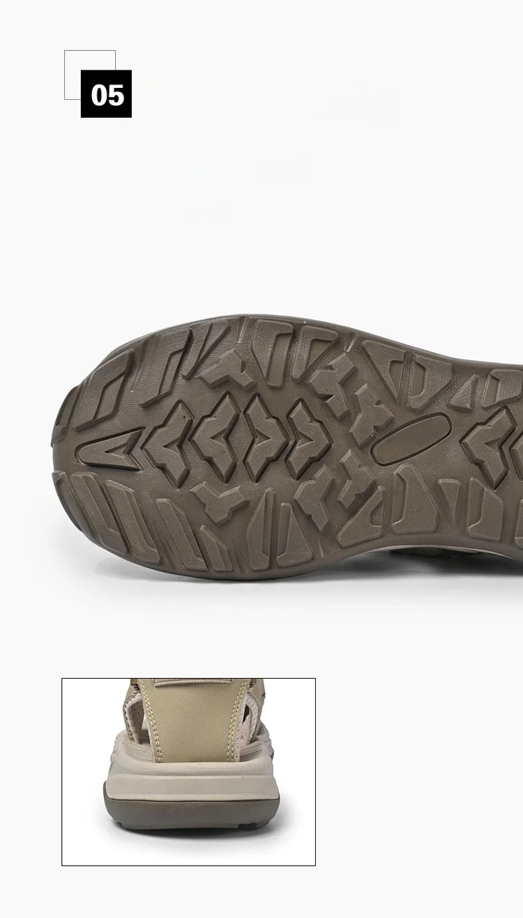 High-quality men's leisure sports sandals summer new breathable outdoor sandals with thick soles and comfortable sandals 38-47