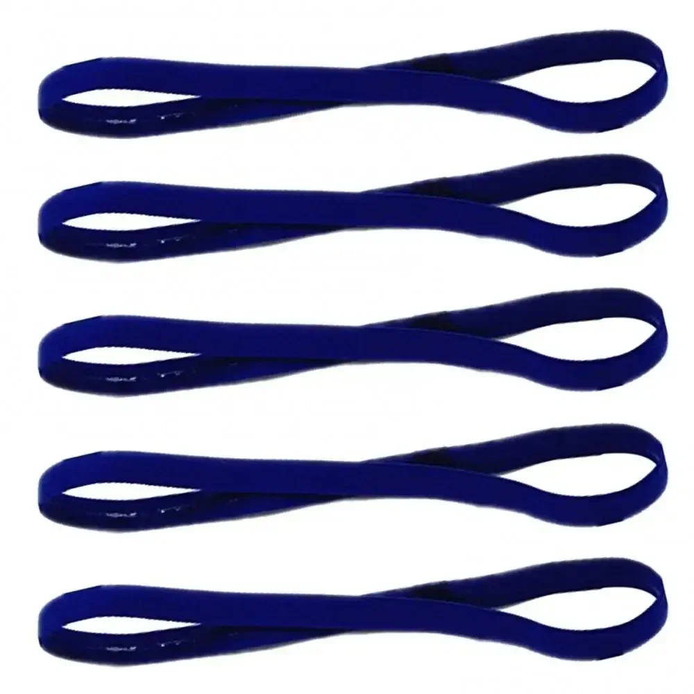 5Pcs Colorful Yoga Headbands for Women Men Non Slip Sports Sweatband Elastic Football Running Head Band