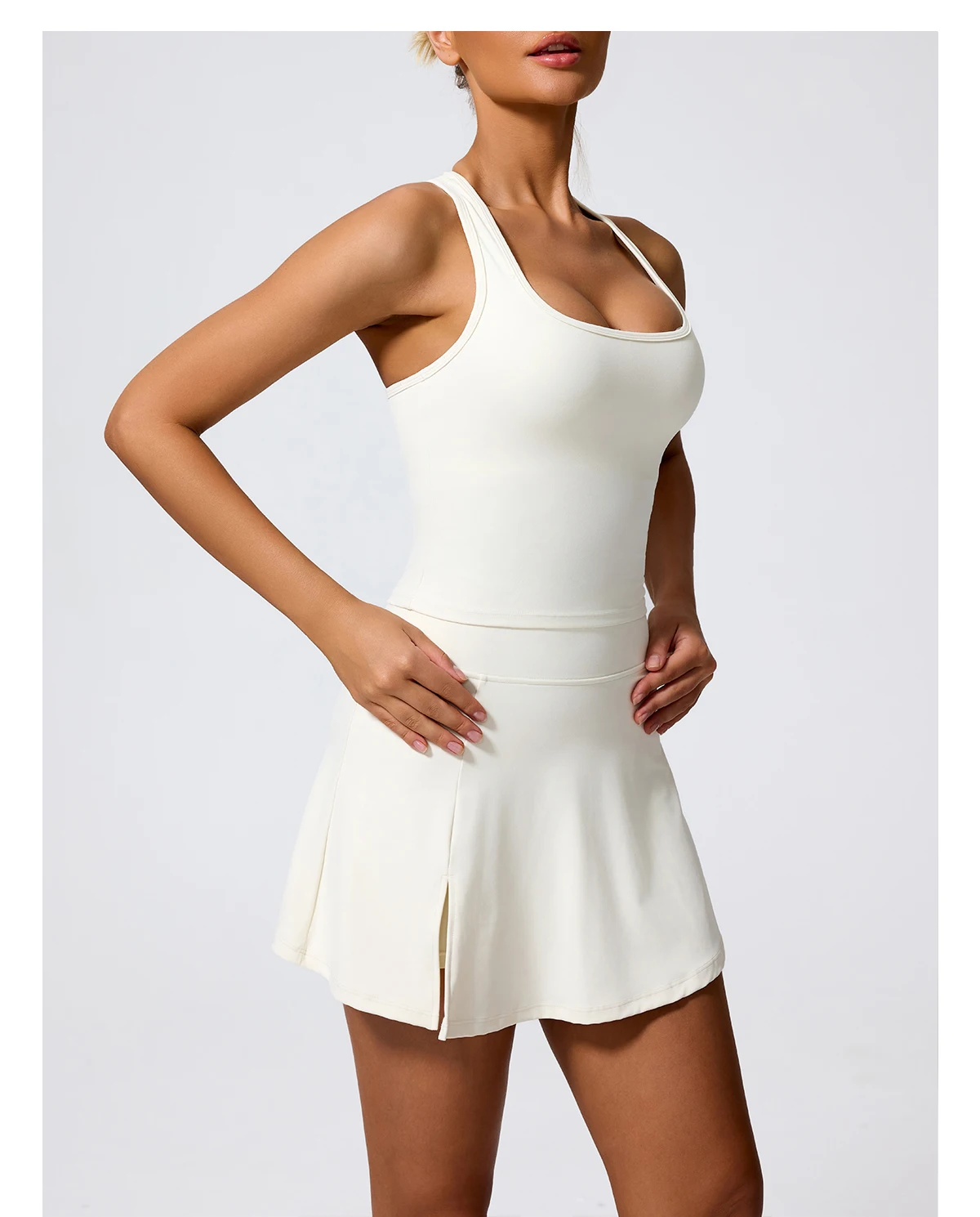 Hearuisavy Sports Skirt Woman High Waisted Workout Yoga Golf Skirt Quick Dry Breathable Short Skirt Casual Running Female Skorts