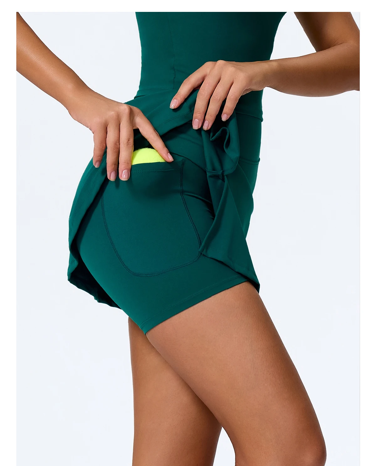 Hearuisavy Sports Skirt Woman High Waisted Workout Yoga Golf Skirt Quick Dry Breathable Short Skirt Casual Running Female Skorts