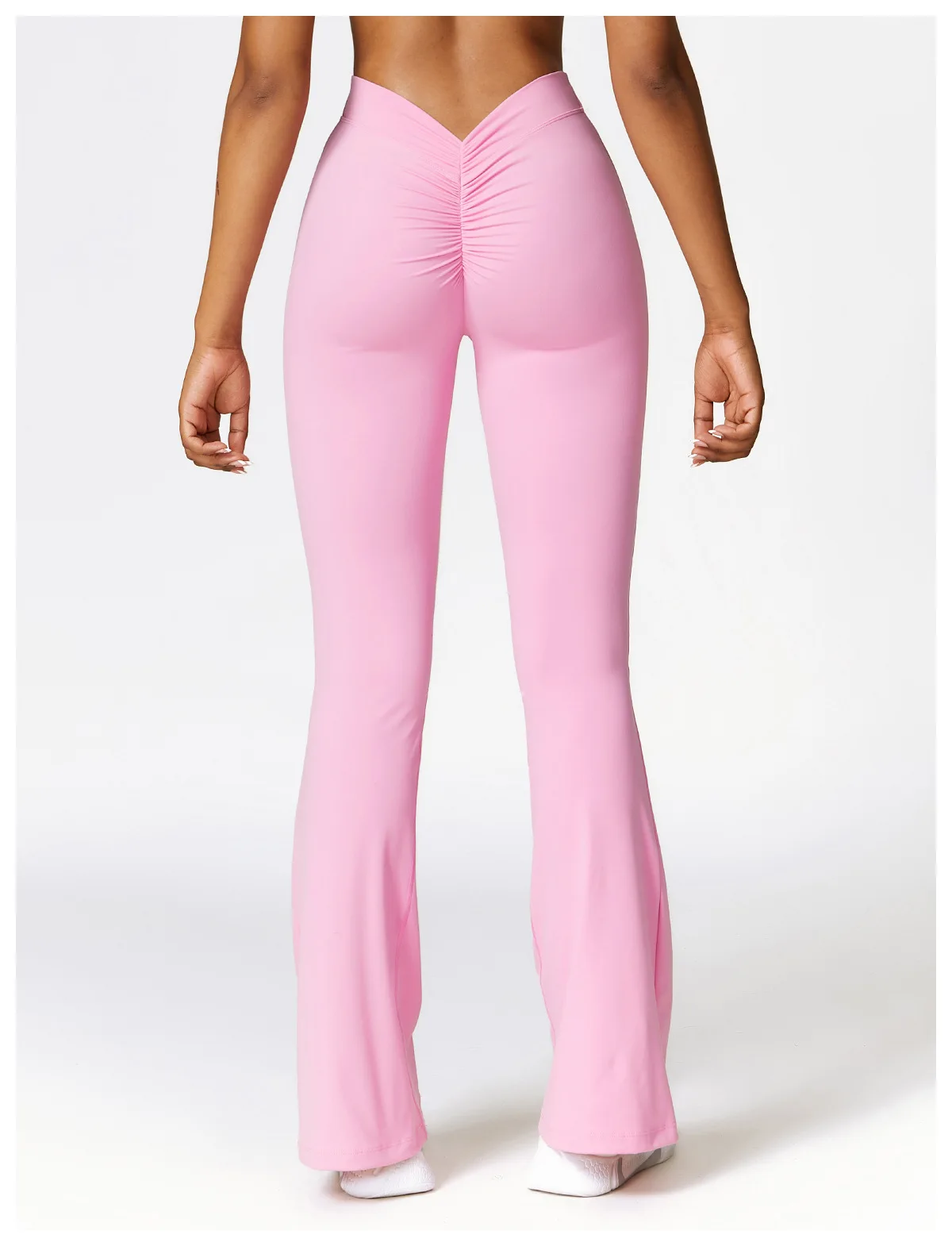High Waist Flare Leggings Yoga Pants Women Wide Leg Pants Women Gym Workout Fitness Sports Flared Pants Latin Dance Trousers