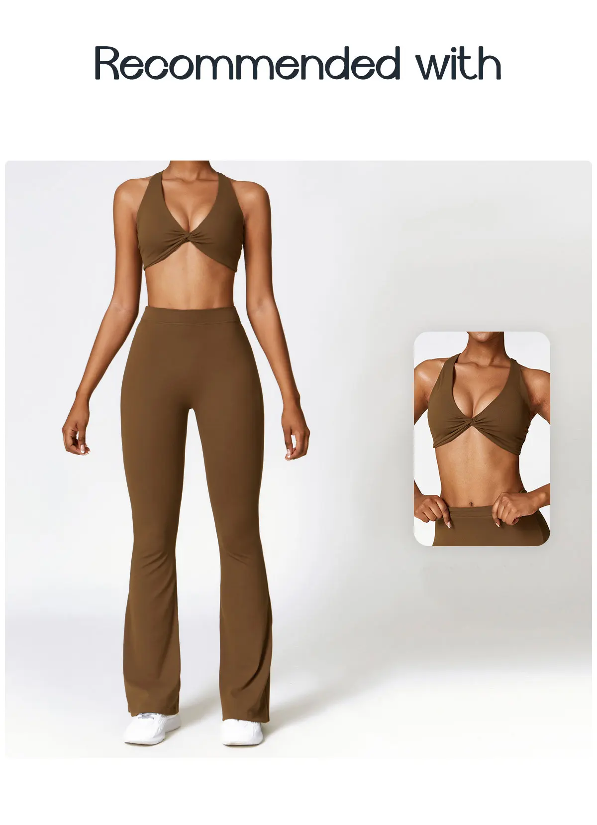 High Waist Flare Leggings Yoga Pants Women Wide Leg Pants Women Gym Workout Fitness Sports Flared Pants Latin Dance Trousers