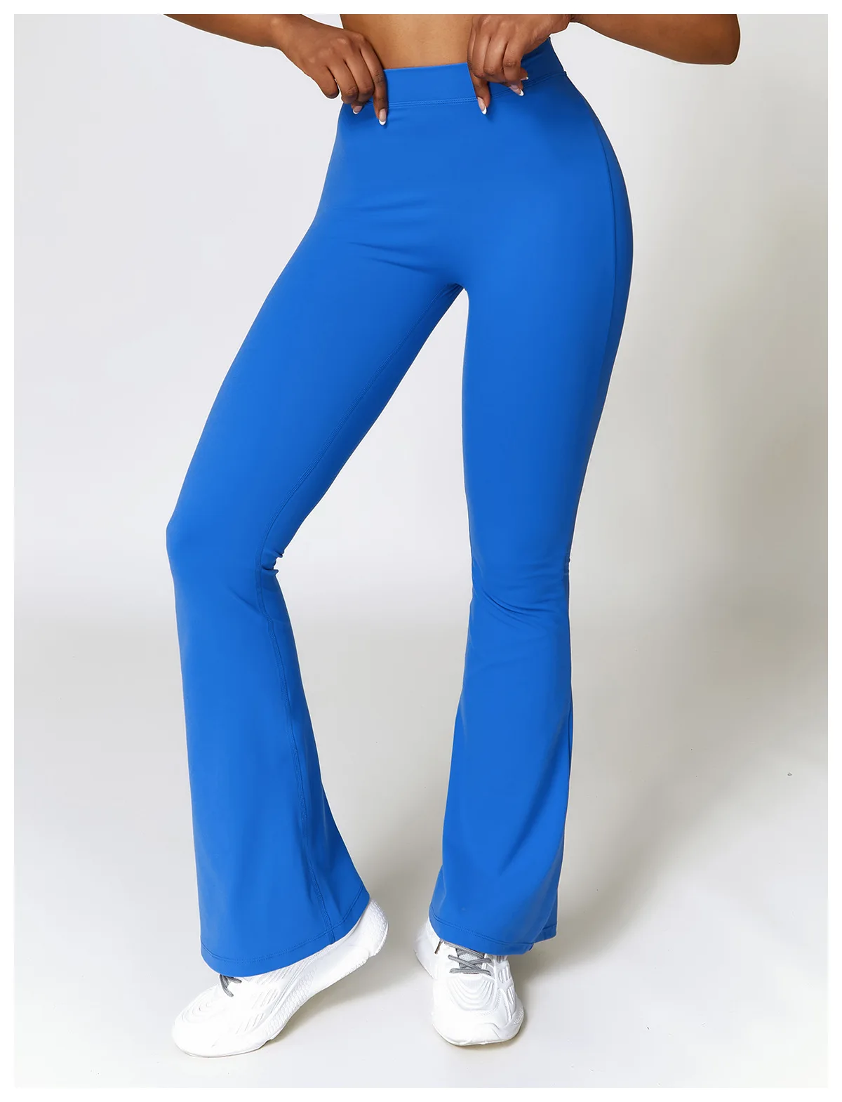 High Waist Flare Leggings Yoga Pants Women Wide Leg Pants Women Gym Workout Fitness Sports Flared Pants Latin Dance Trousers