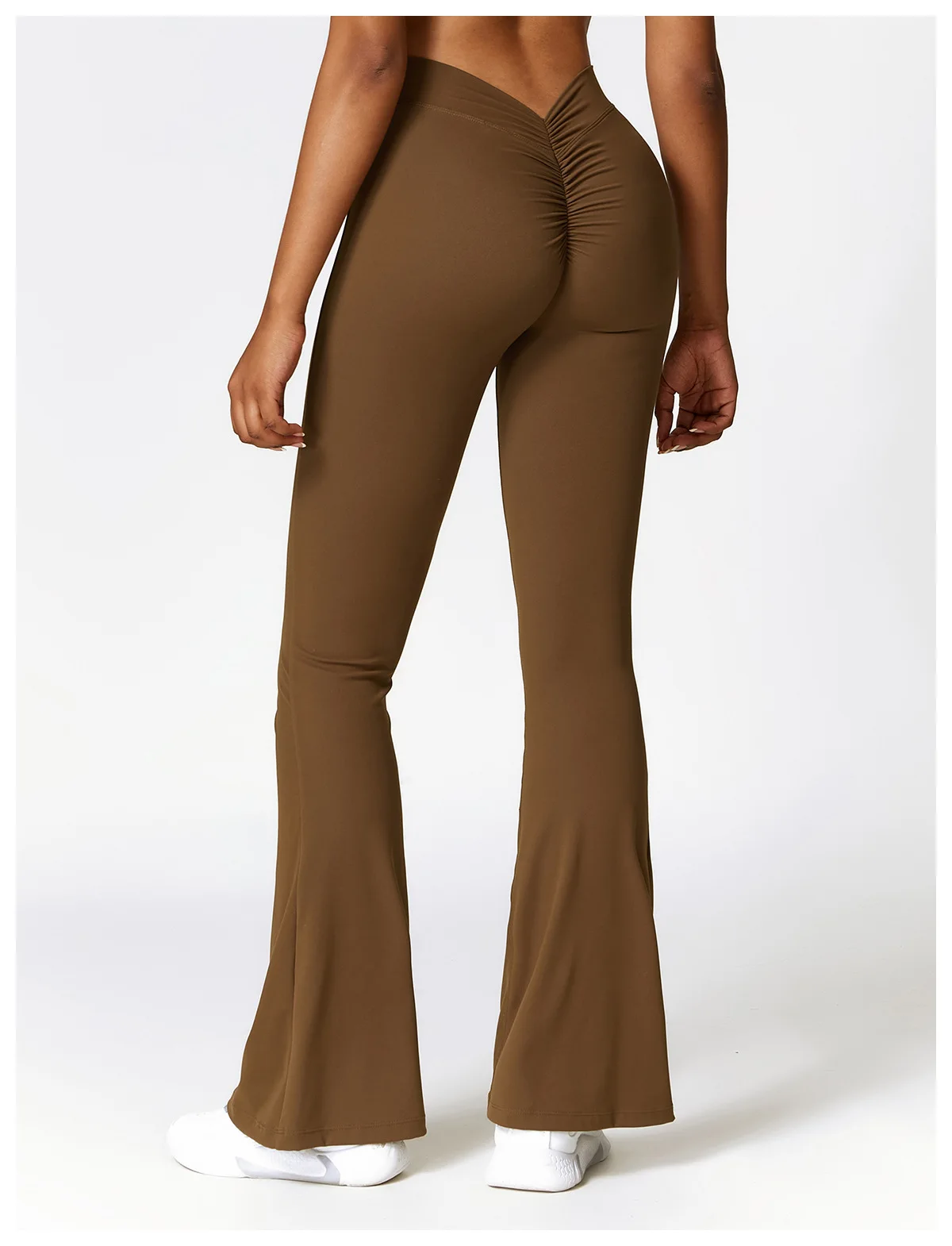High Waist Flare Leggings Yoga Pants Women Wide Leg Pants Women Gym Workout Fitness Sports Flared Pants Latin Dance Trousers