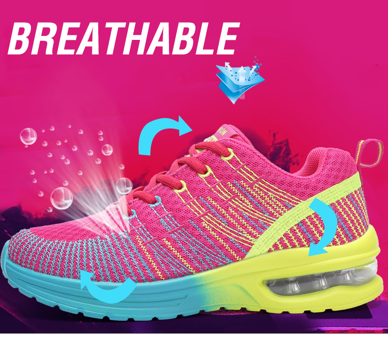 Running Shoes for Women Outdoor Breathable Fashion Womens Jogging Shoes 2025 Fitness Sneakers Colorful Cushion Sneaker Female