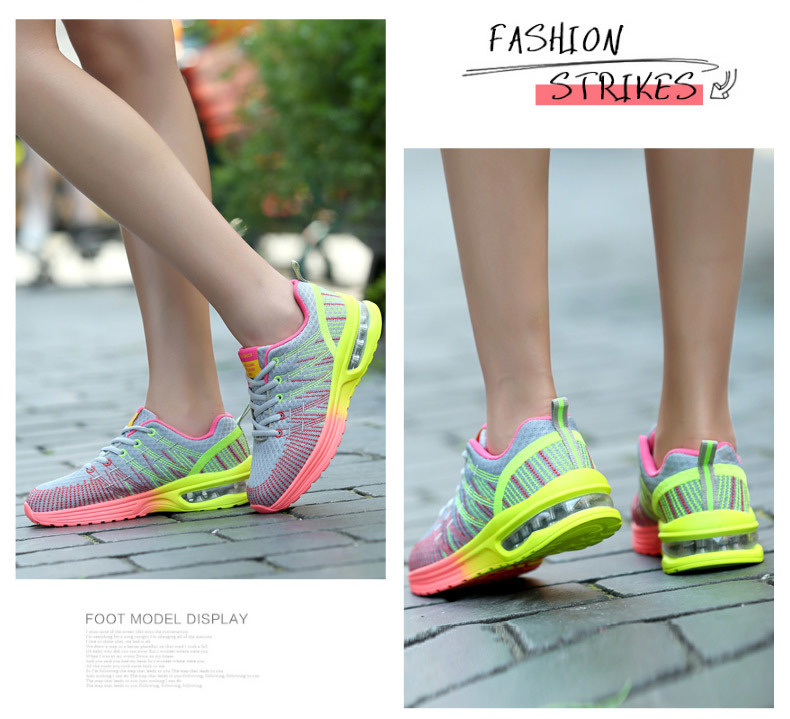 Running Shoes for Women Outdoor Breathable Fashion Womens Jogging Shoes 2025 Fitness Sneakers Colorful Cushion Sneaker Female