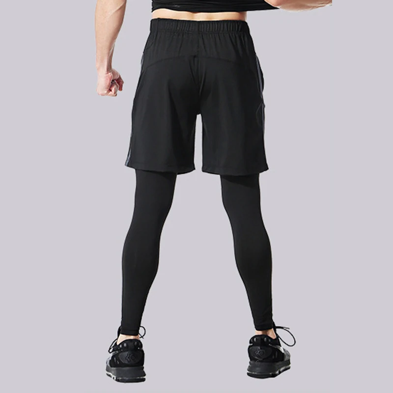 Men Compression Sport Pants Quick Dry Fitness Gym Tights Running Leggings Training Sport Tights Basketball Man Football Clothes