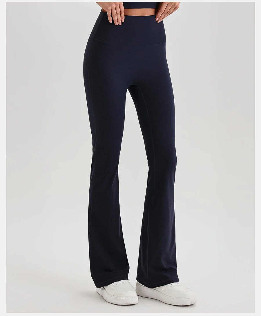 Buttery Soft Flared Leggings High Waist Tummy Control Bootcut Yoga Pants No Camel Toe Squat Proof Workout Gym Leggings For Women