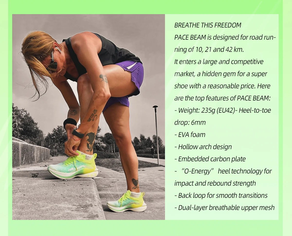 ONEMIX 2026 Professional Marathon Running Shoes for Men Anti-slip Ultra-light Rebound Athletic Carbon Plate Sport Shoes Sneakers