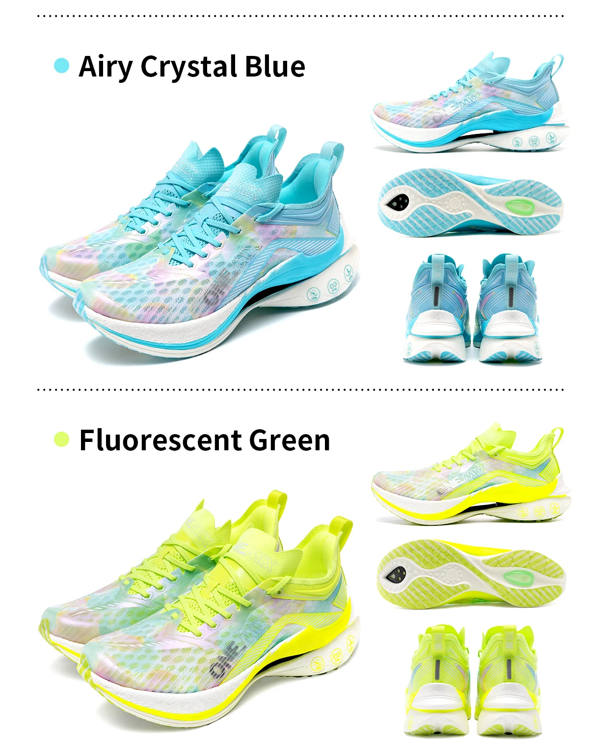 ONEMIX 2026 Professional Marathon Running Shoes for Men Anti-slip Ultra-light Rebound Athletic Carbon Plate Sport Shoes Sneakers
