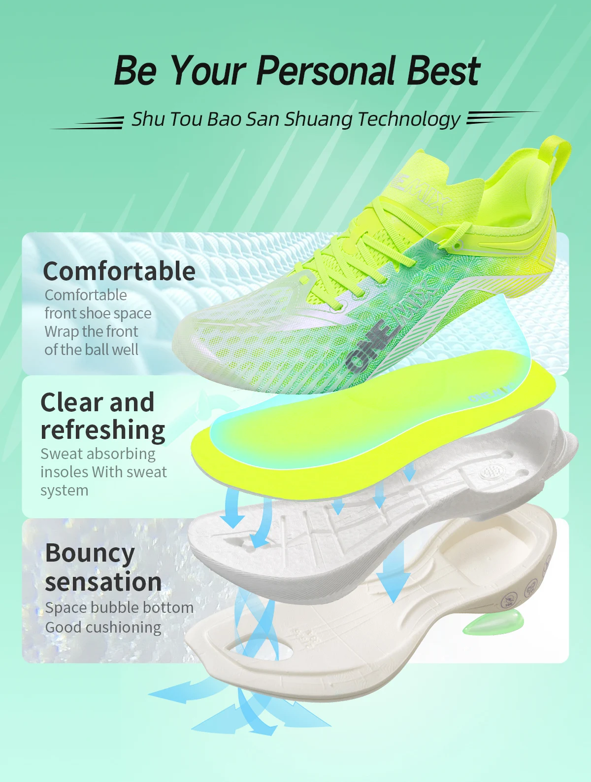 ONEMIX 2026 Professional Marathon Running Shoes for Men Anti-slip Ultra-light Rebound Athletic Carbon Plate Sport Shoes Sneakers