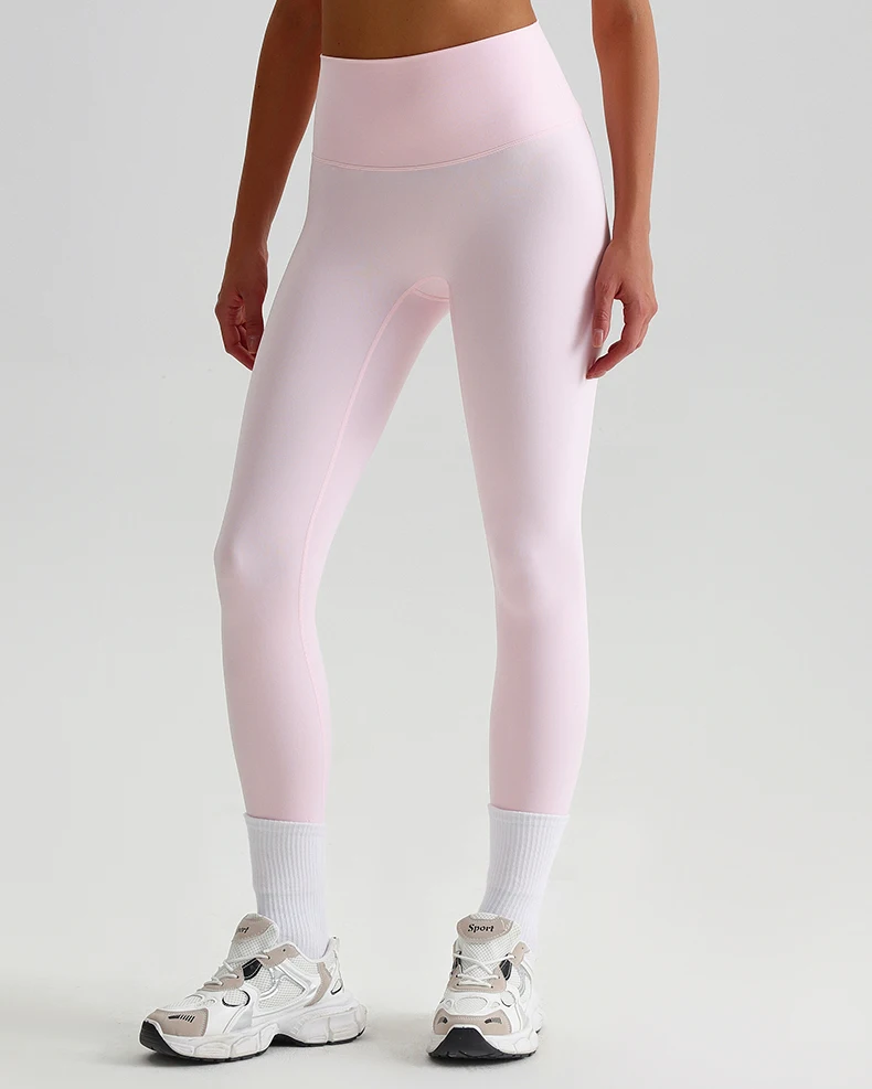 Buttery Soft Spandex Gym Tights Tummy Control Yoga Pants No Camel Toe High Waist Sport Leggings Push Up Running Pants For Women