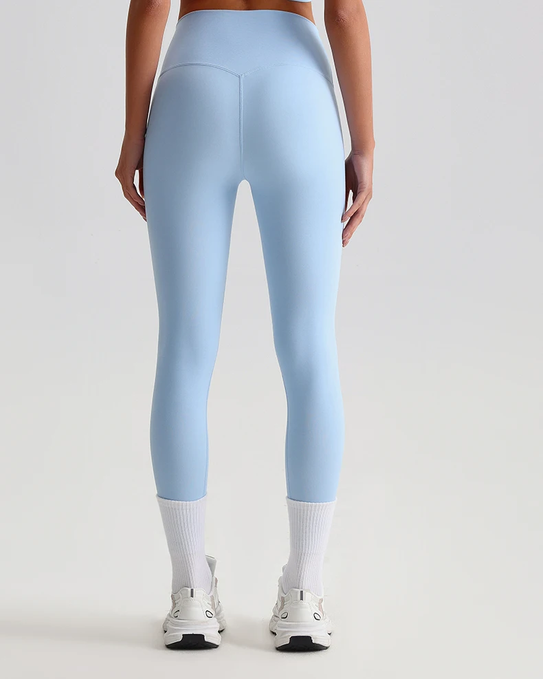 Buttery Soft Spandex Gym Tights Tummy Control Yoga Pants No Camel Toe High Waist Sport Leggings Push Up Running Pants For Women