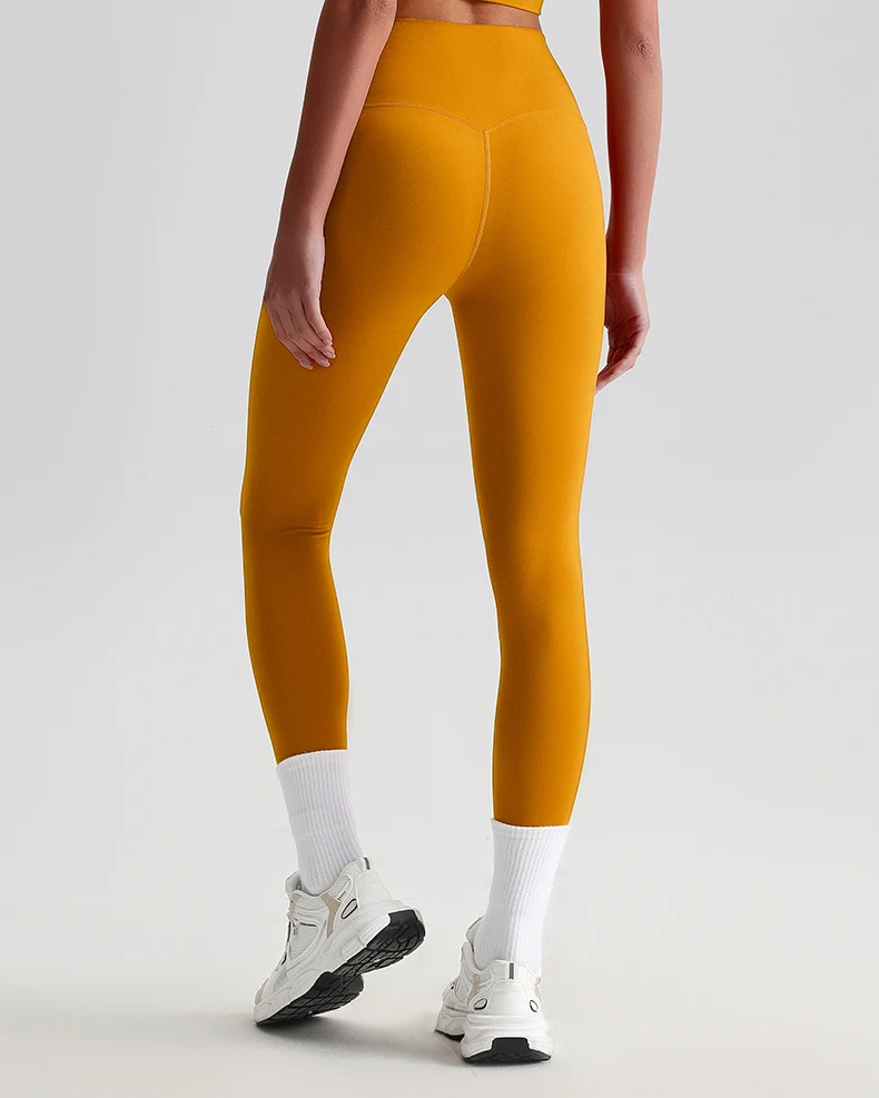Buttery Soft Spandex Gym Tights Tummy Control Yoga Pants No Camel Toe High Waist Sport Leggings Push Up Running Pants For Women