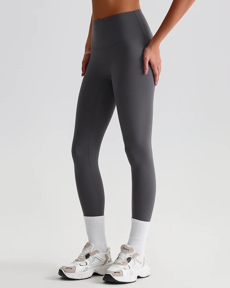 Buttery Soft Spandex Gym Tights Tummy Control Yoga Pants No Camel Toe High Waist Sport Leggings Push Up Running Pants For Women