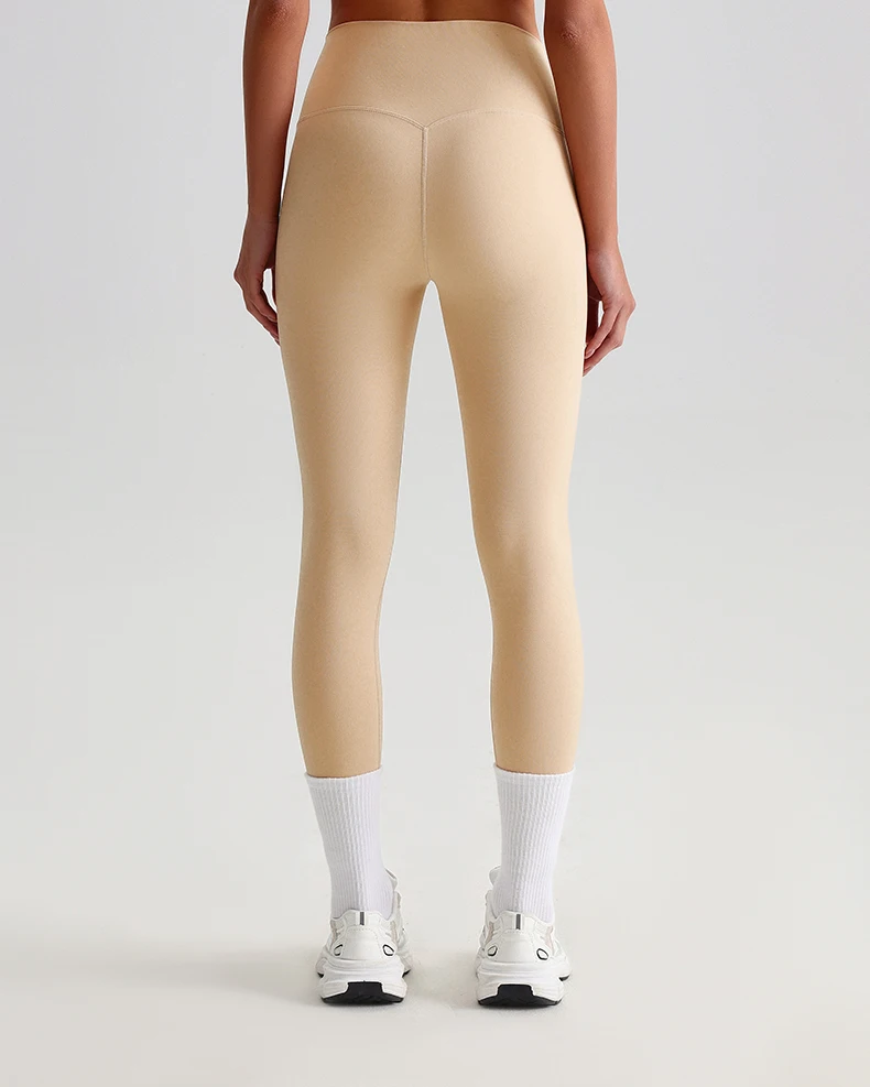 Buttery Soft Spandex Gym Tights Tummy Control Yoga Pants No Camel Toe High Waist Sport Leggings Push Up Running Pants For Women