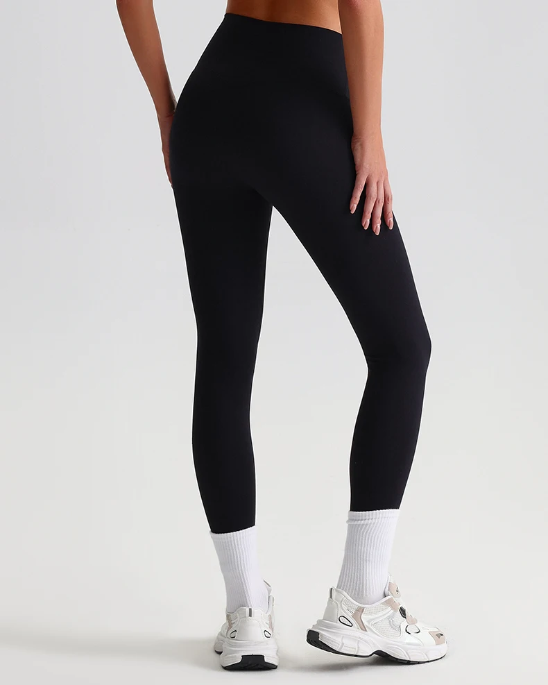 Buttery Soft Spandex Gym Tights Tummy Control Yoga Pants No Camel Toe High Waist Sport Leggings Push Up Running Pants For Women