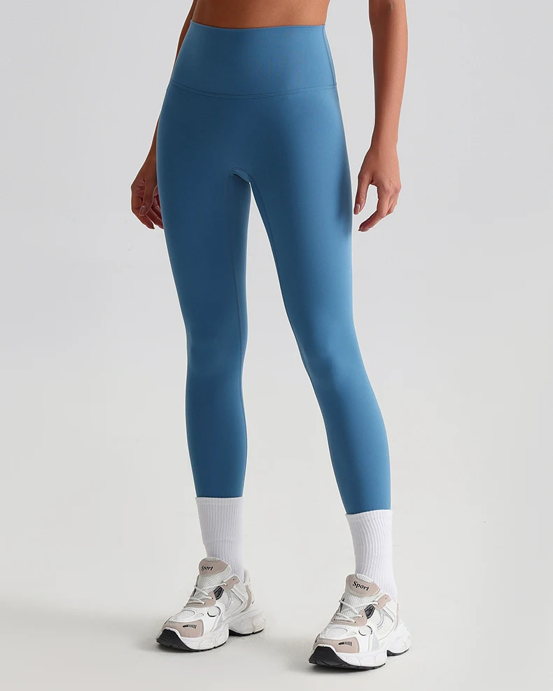 Buttery Soft Spandex Gym Tights Tummy Control Yoga Pants No Camel Toe High Waist Sport Leggings Push Up Running Pants For Women